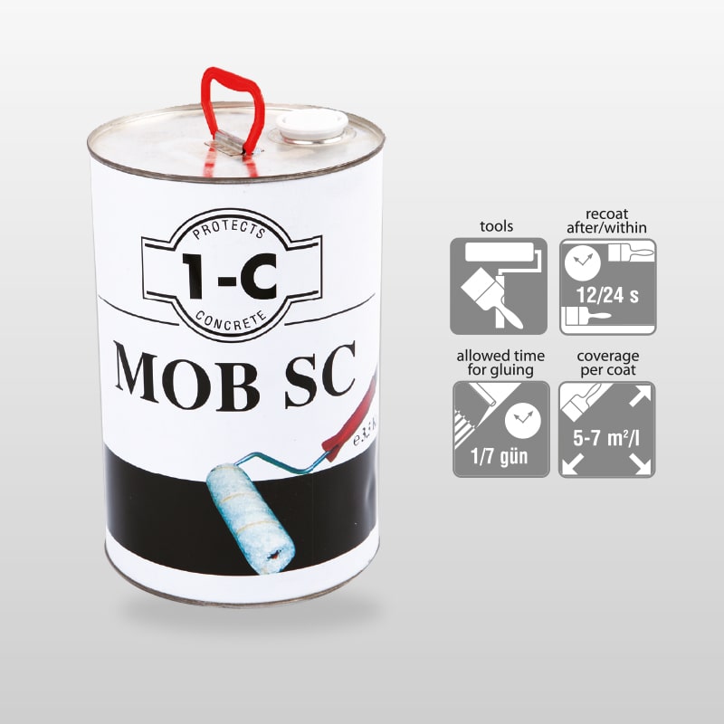 MOB SC-1K Moisture Cured Polyurethane Primer For Concrete